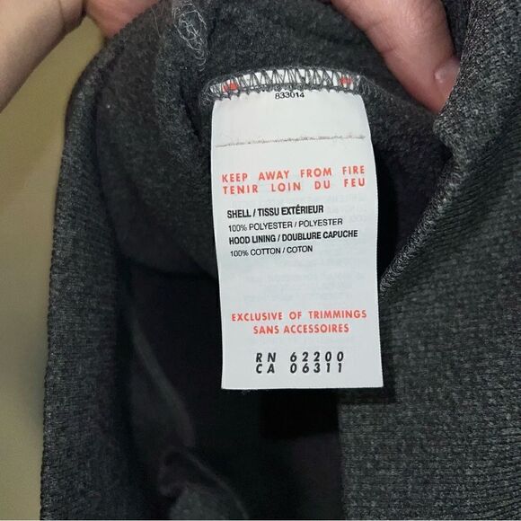 Puma Mens Logo Drawstring Kangaroo Pocket Pullover Hoodie Sweatshirt Gray Medium - Picture 10 of 12